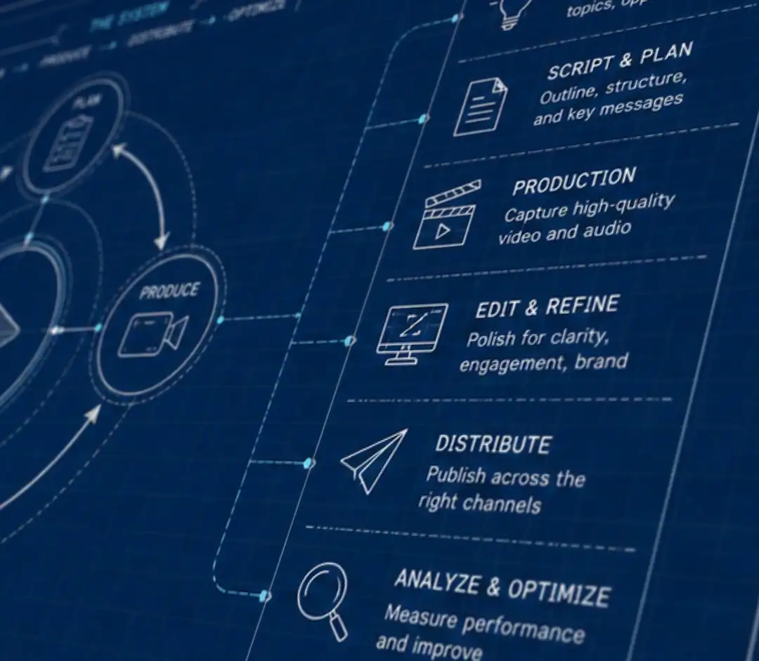 Video Content System Blueprint diagram